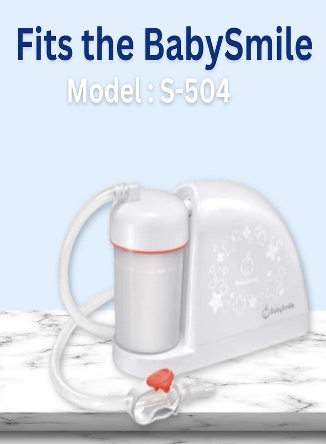 BabySmile Nasal Aspirator Tube Suction Replacement Great for BabySmile S-504, S-503, S-502 (44 Inches Long) | Hospital Grade BPA Free - Image 5
